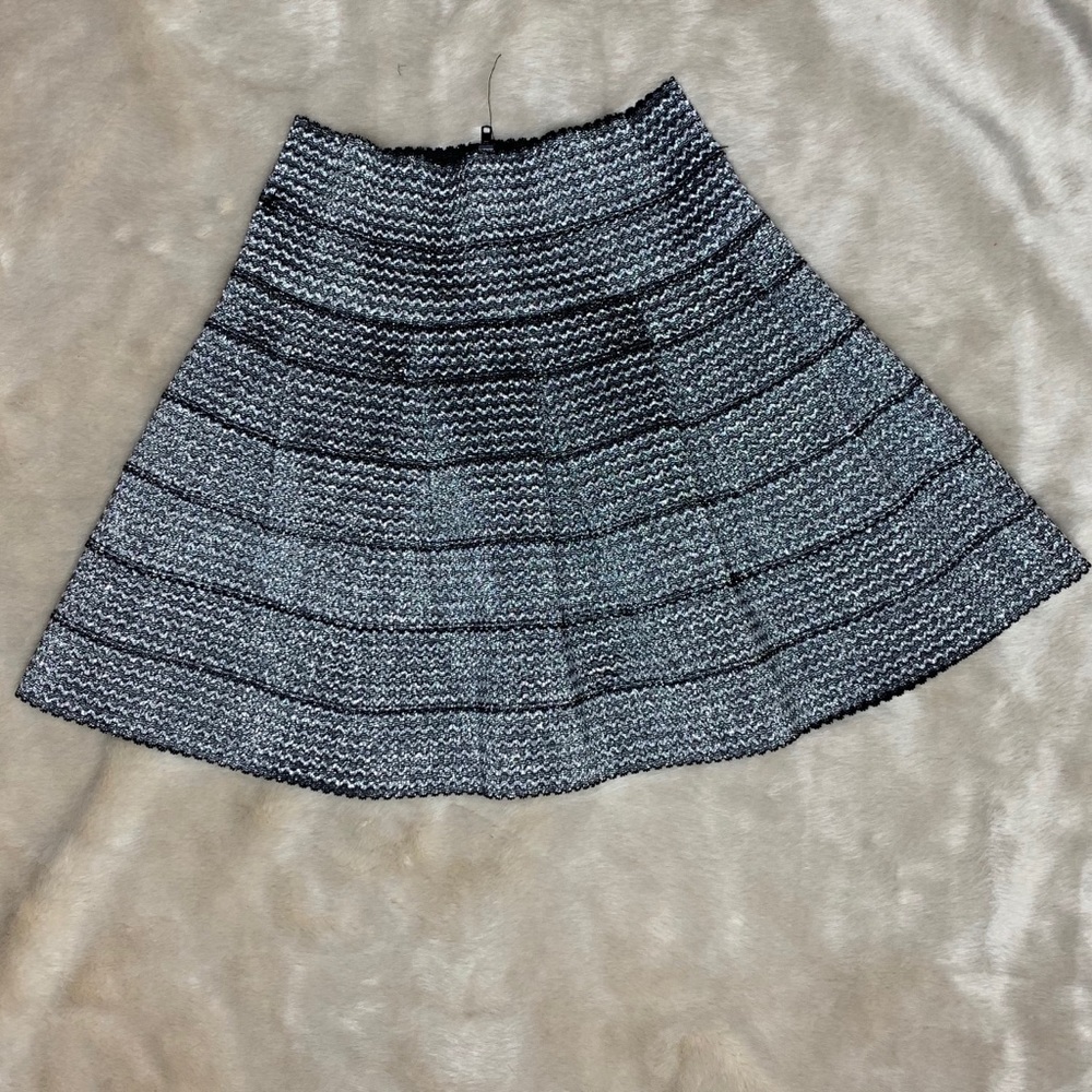 Silver gray skirt